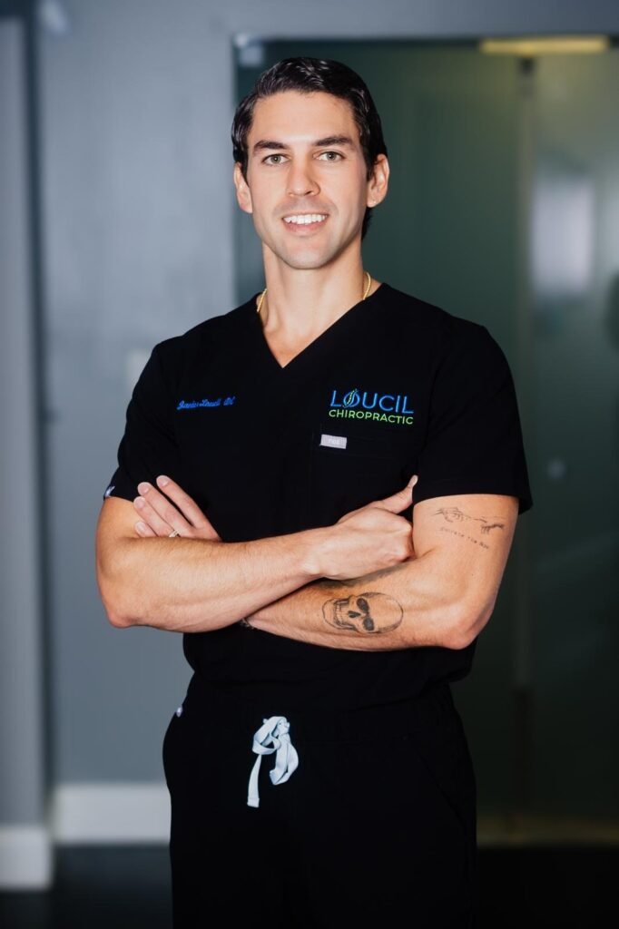 Photo of Dr. Loucil, owner of Loucil Chiropractic