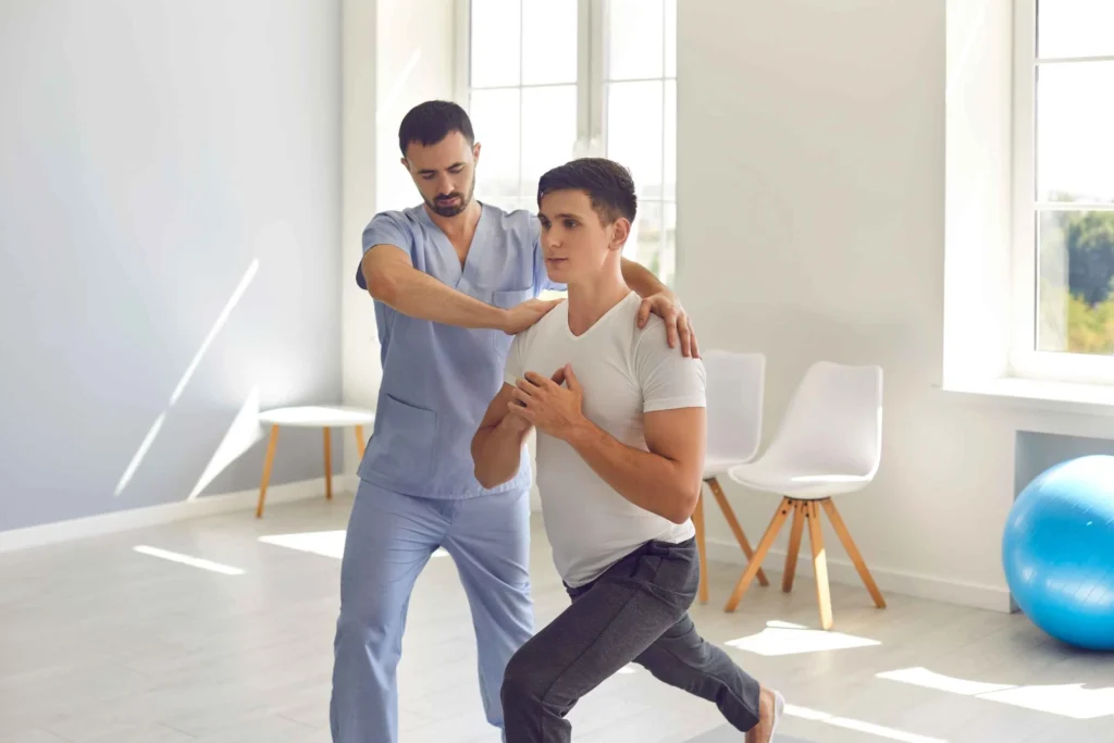 a-sportsperson-began-to-take-chiropractic-treatment-after-sports-injury